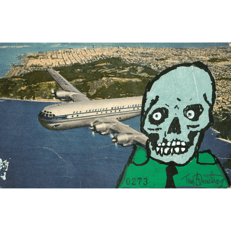 Skeletim Postcard Series by Tim Armstrong