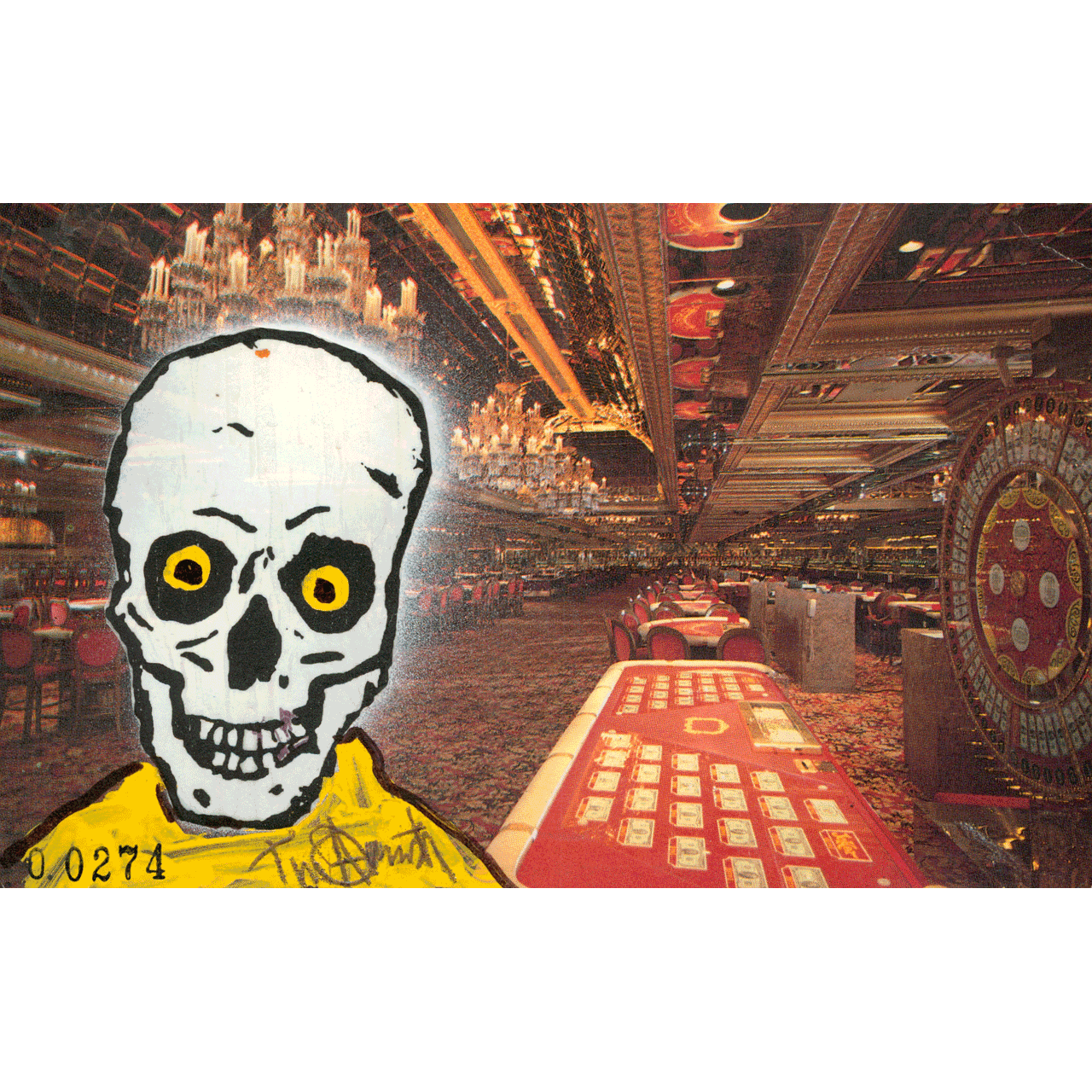 Skeletim Postcard Series by Tim Armstrong