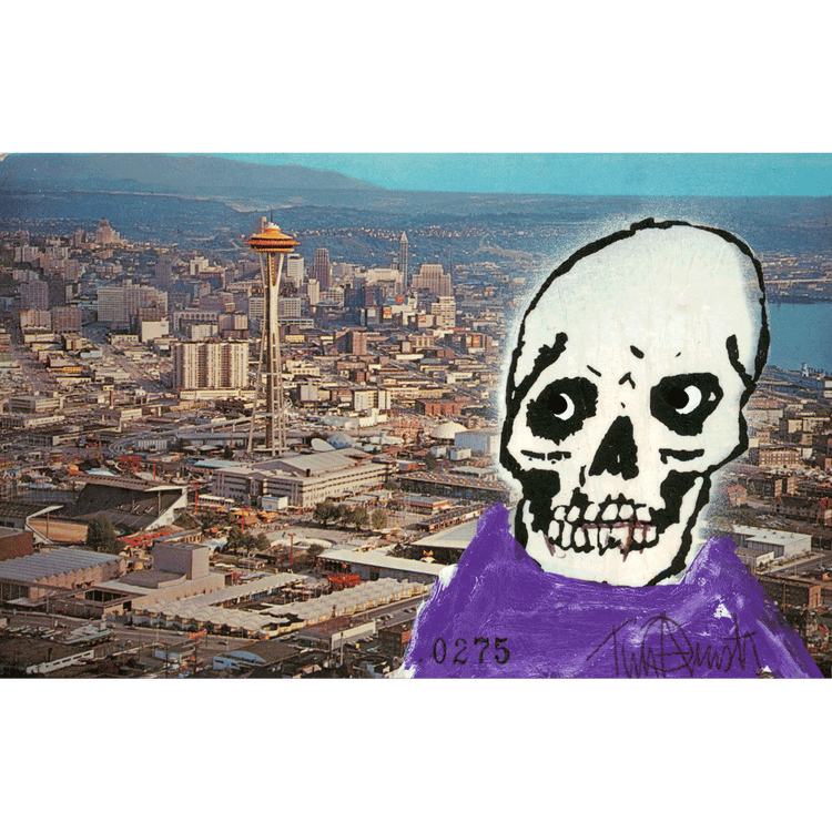 Skeletim Postcard Series by Tim Armstrong