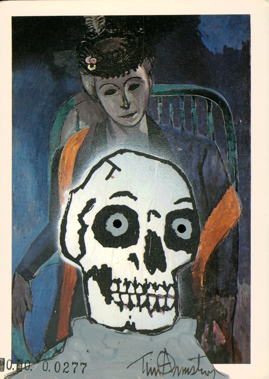 Skeletim Postcard Series by Tim Armstrong