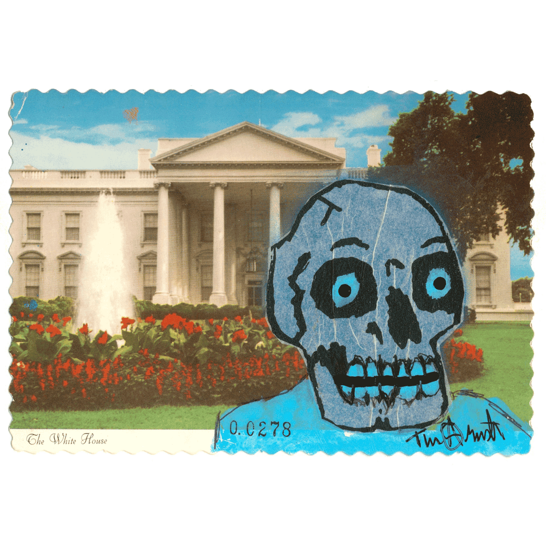 Skeletim Postcard Series by Tim Armstrong