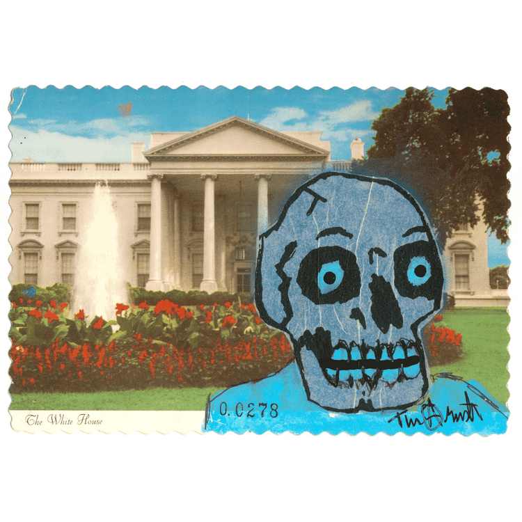 Skeletim Postcard Series by Tim Armstrong