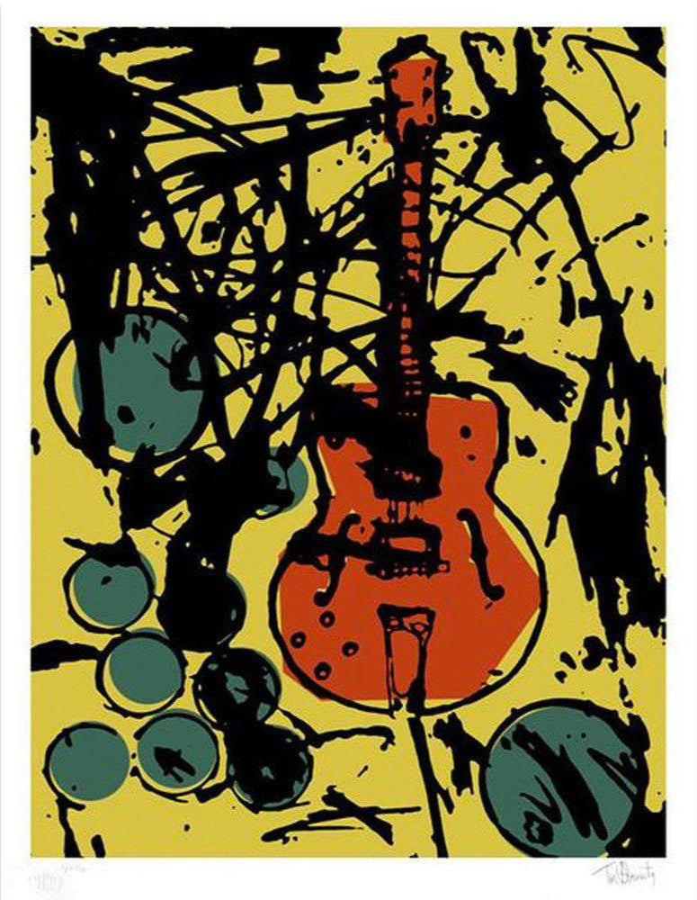 My Country Club Guitar by Tim Armstrong | Archive | Poster Child Prints