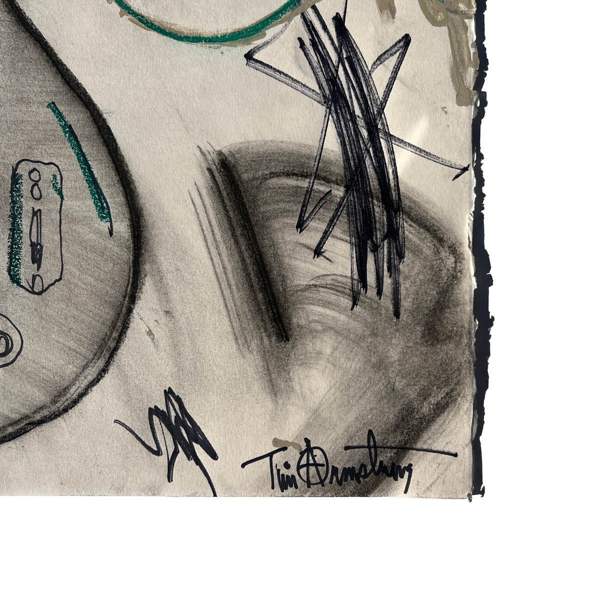 Guitar Composition 2 by Tim Armstrong-Original Artwork-Poster Child Prints