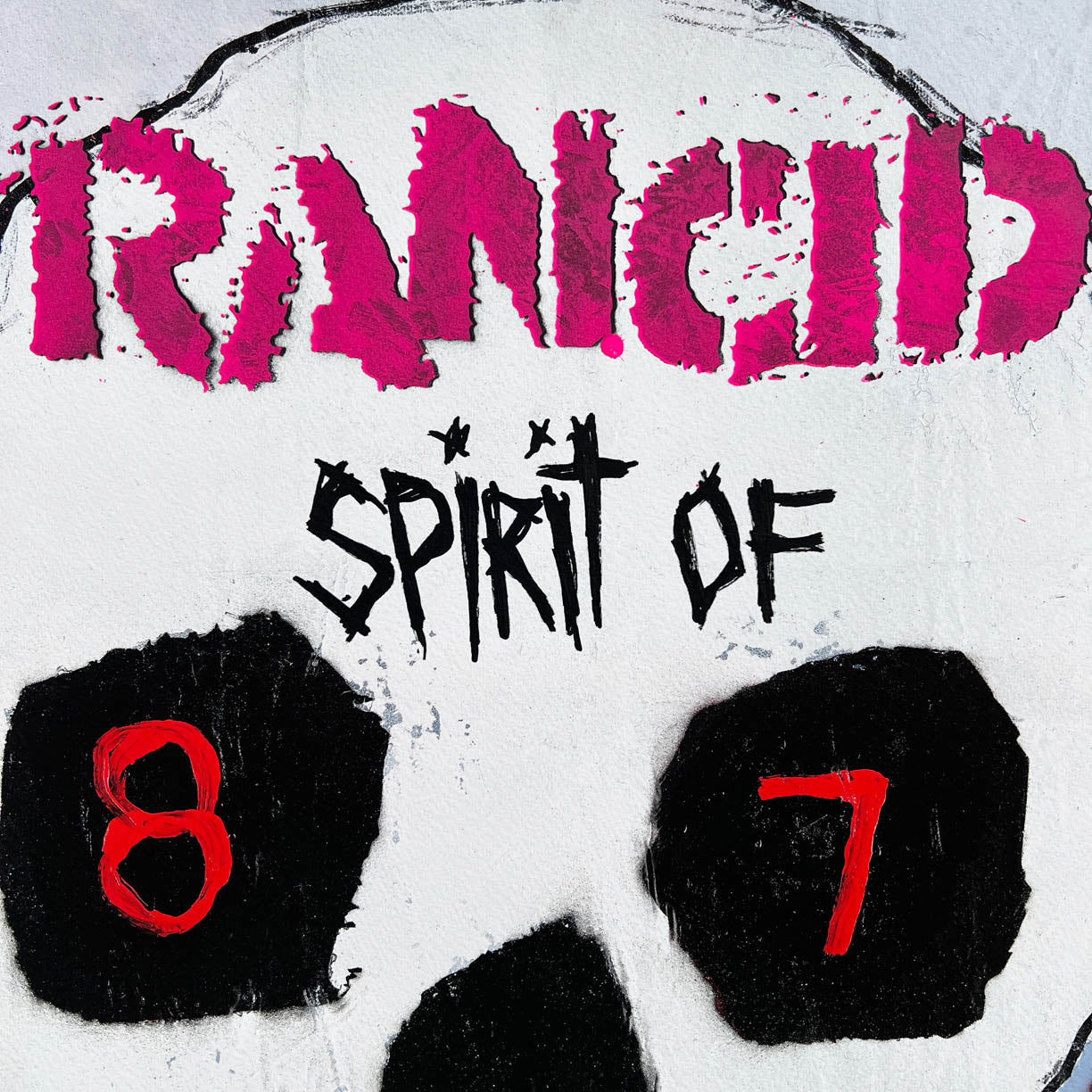 Spirit of 87 HPM 9, hand-painted multiple by Tim Armstrong