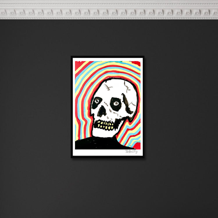 Holiday Skull by Tim Armstrong Limited Edition Print