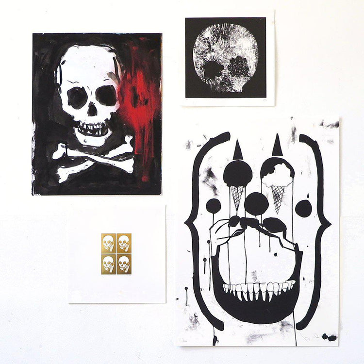 Halloween Skull by Tim Armstrong | Archive | Poster Child Prints