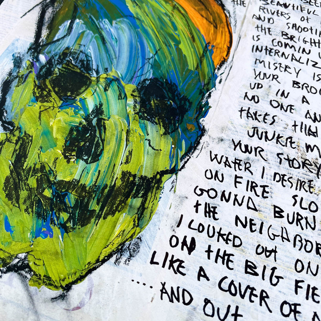 Junkie Man by Tim Armstrong-Original Artwork-Poster Child Prints