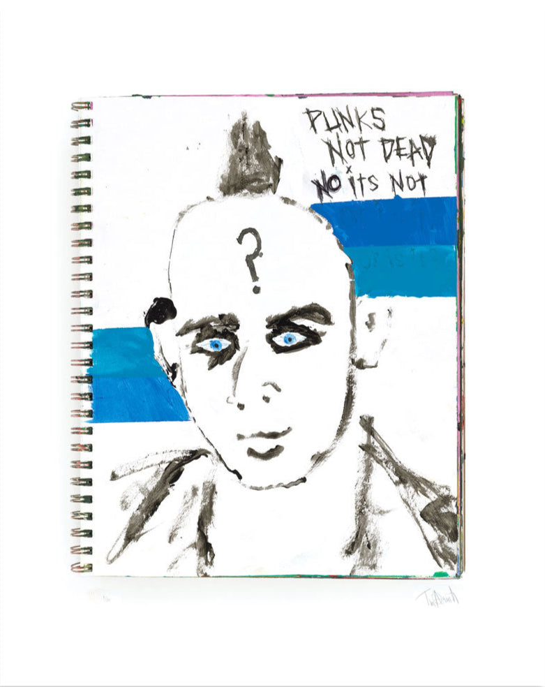 Punks Not Dead, No It's Not by Tim Armstrong | Archive | Poster Child Prints