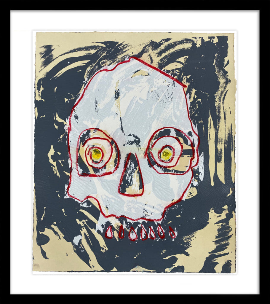 Pop Skull HPM 5 by Tim Armstrong-Original Artwork-Poster Child Prints