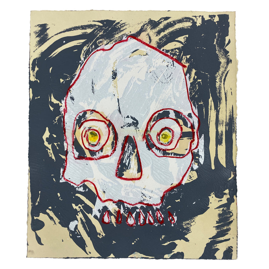 Pop Skull HPM 5 by Tim Armstrong-Original Artwork-Poster Child Prints