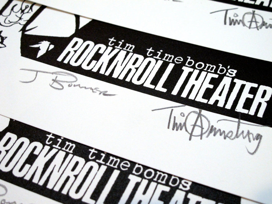 Rock N' Roll Theatre by Tim Armstrong-Signed & Numbered-Poster Child Prints