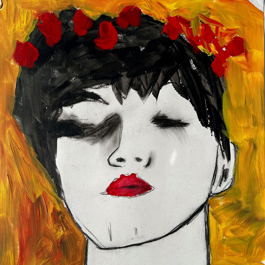 Rose Crown by Tim Armstrong-Original Artwork-Poster Child Prints