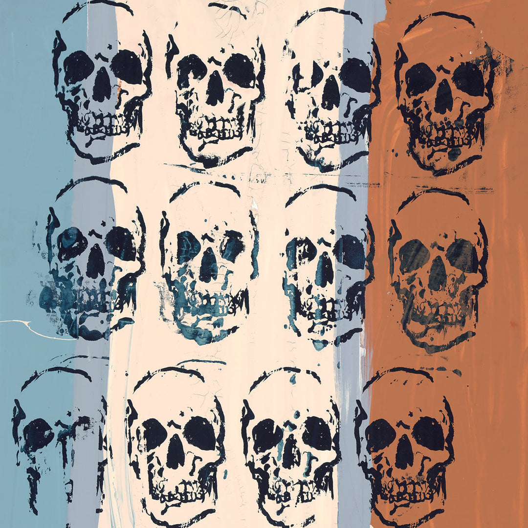 Sixteen Skulls by Tim Armstrong | Archive | Poster Child Prints