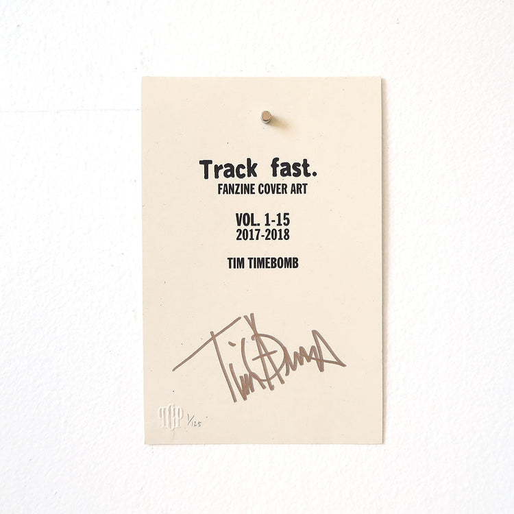 Track Fast. Covers Vol. 1-15 by Tim Armstrong | Archive | Poster Child Prints