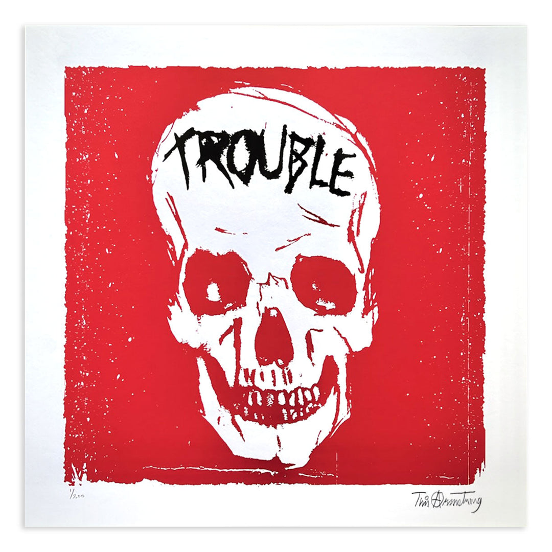 Trouble 2.0 by Tim Armstrong-Screen Print-Poster Child Prints