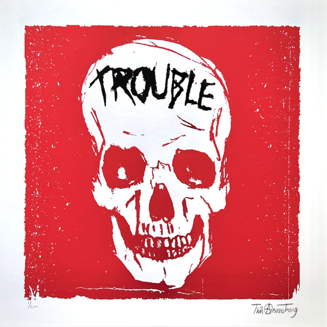 Trouble 2.0 by Tim Armstrong-Screen Print-Poster Child Prints