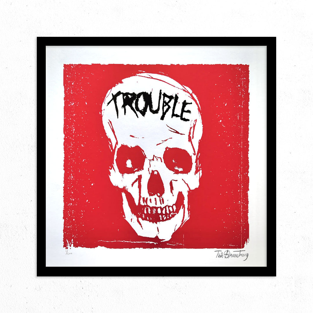 Trouble 2.0 by Tim Armstrong-Screen Print-Poster Child Prints