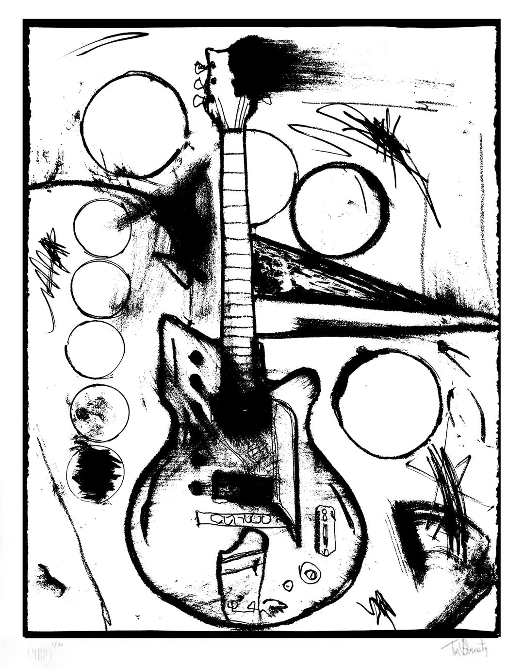 Vera's Guitar, B&W
