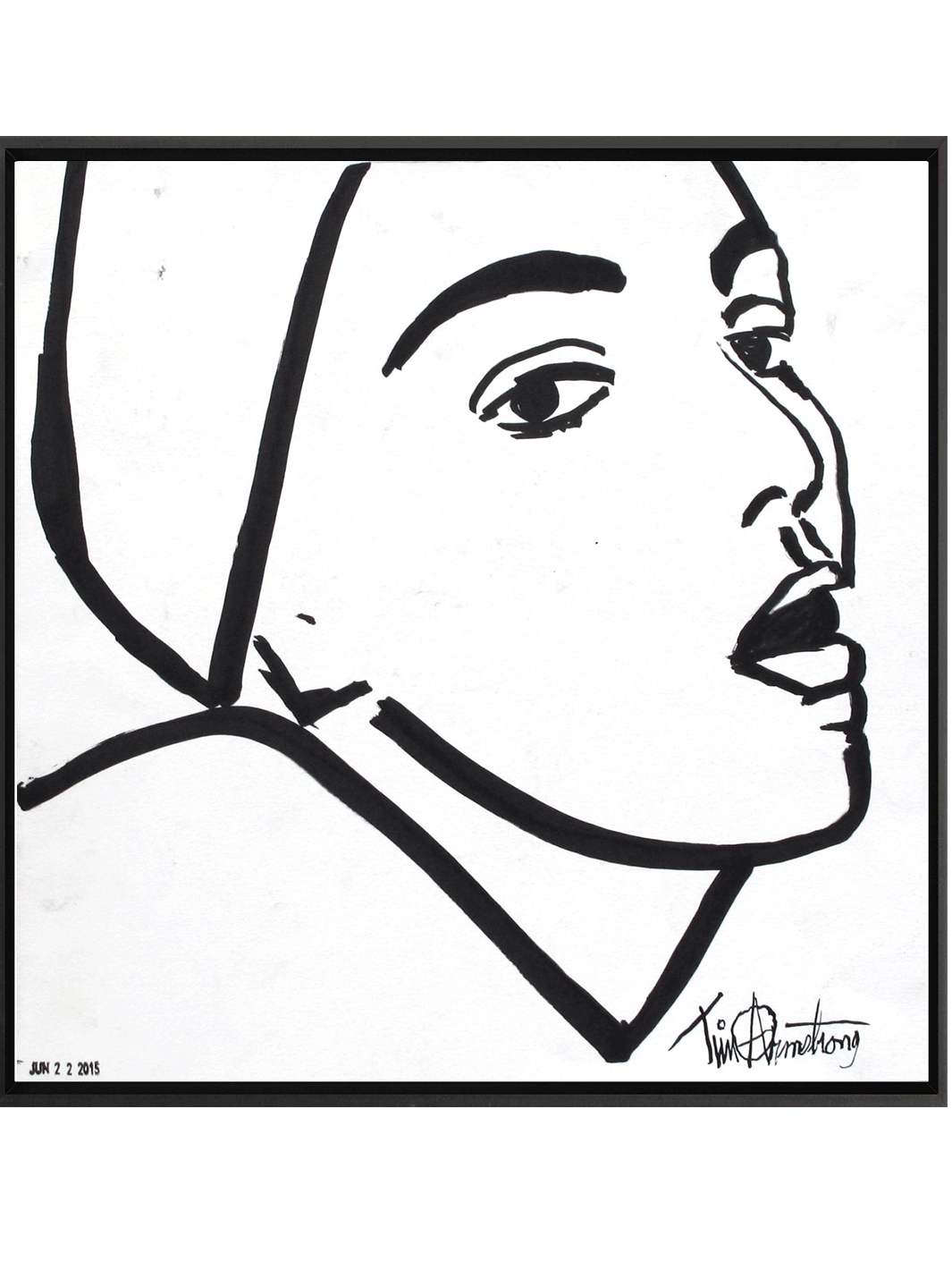 Woman Staring