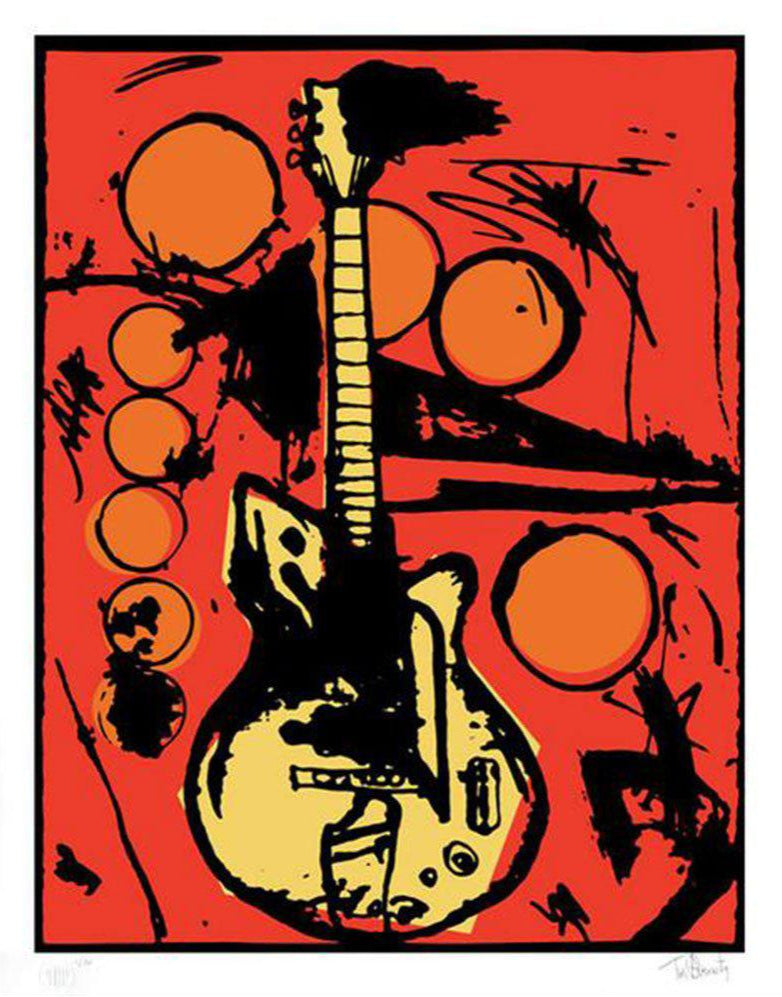 Vera's Guitar, Color Edition by Tim Armstrong | Archive | Poster Child Prints