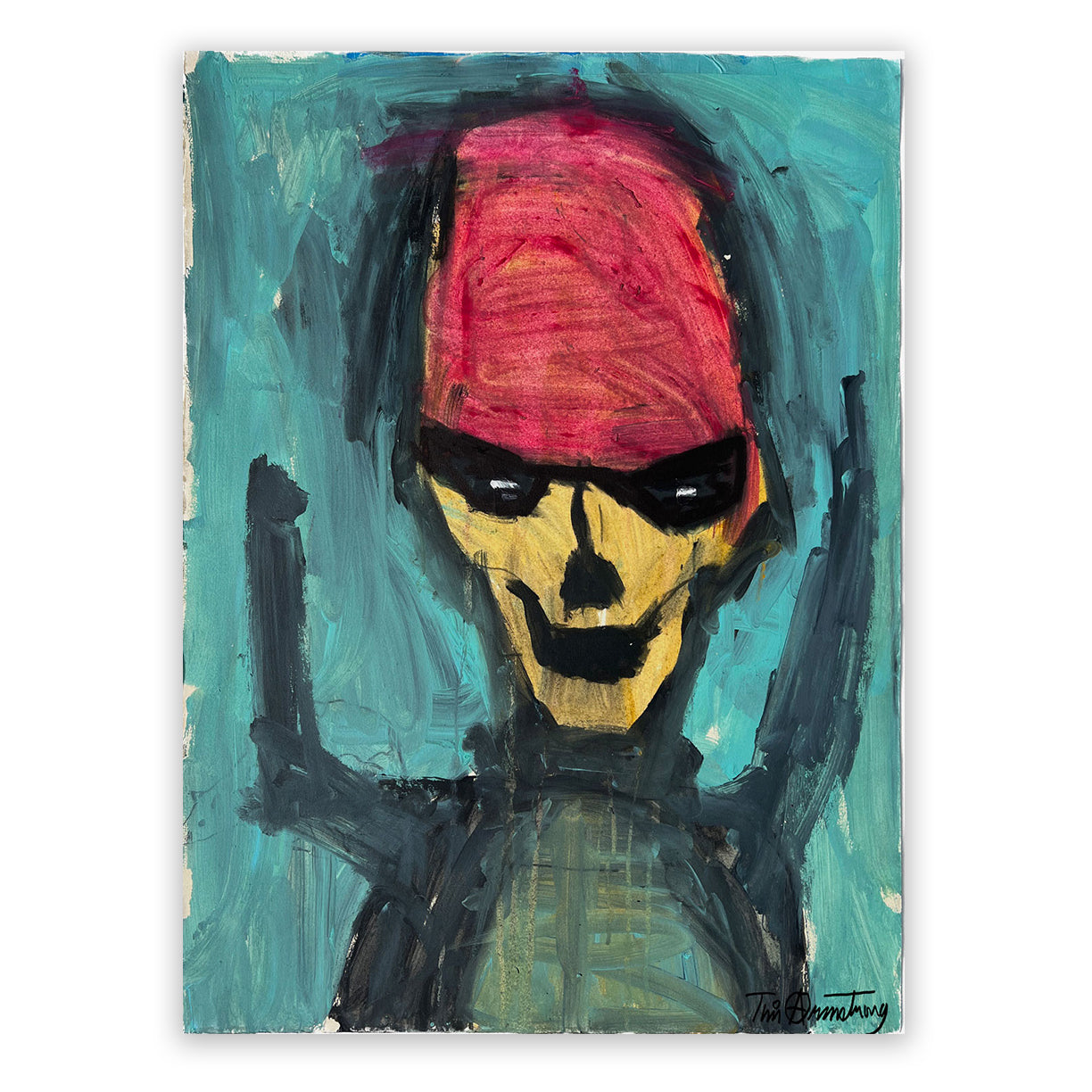 Dark Figure by Tim Armstrong-Original Artwork-Poster Child Prints