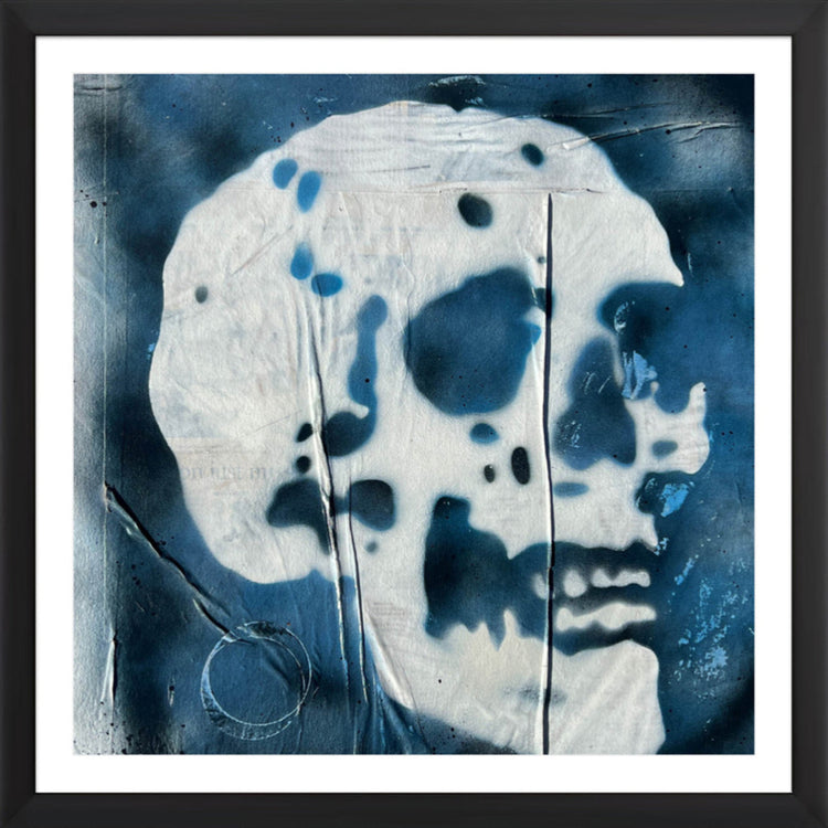 Canvas Skull No. 2 by Tim Armstrong-Original Artwork-Poster Child Prints